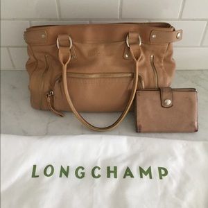 Classic casual unique leather shoulder bag